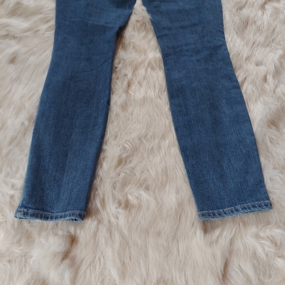 PAIGE Verdugo Abby Destructed Mid Rise Ankle Skinny Jeans Size 27 - Picture 11 of 13